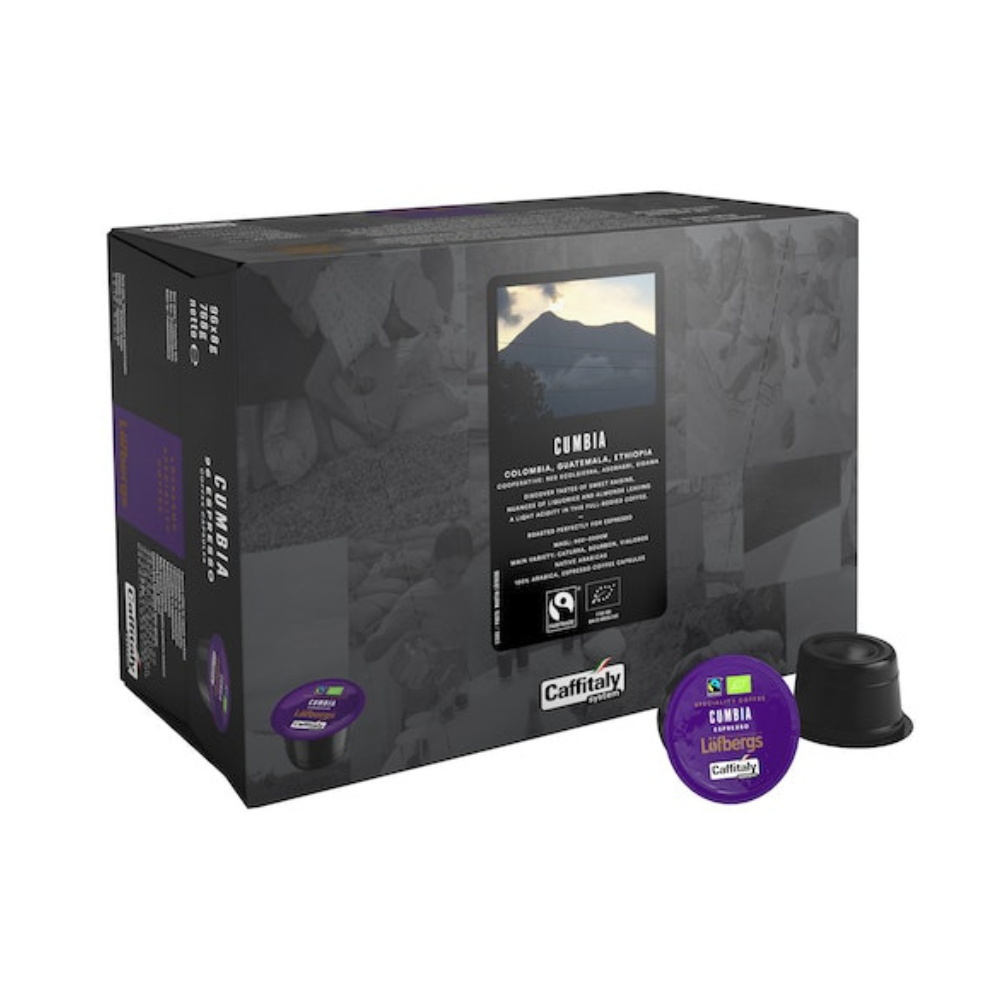 Löfbergs Cumbia Espresso kapseli (96x8g) RK luomu 768g/LKT | KAHVIT
