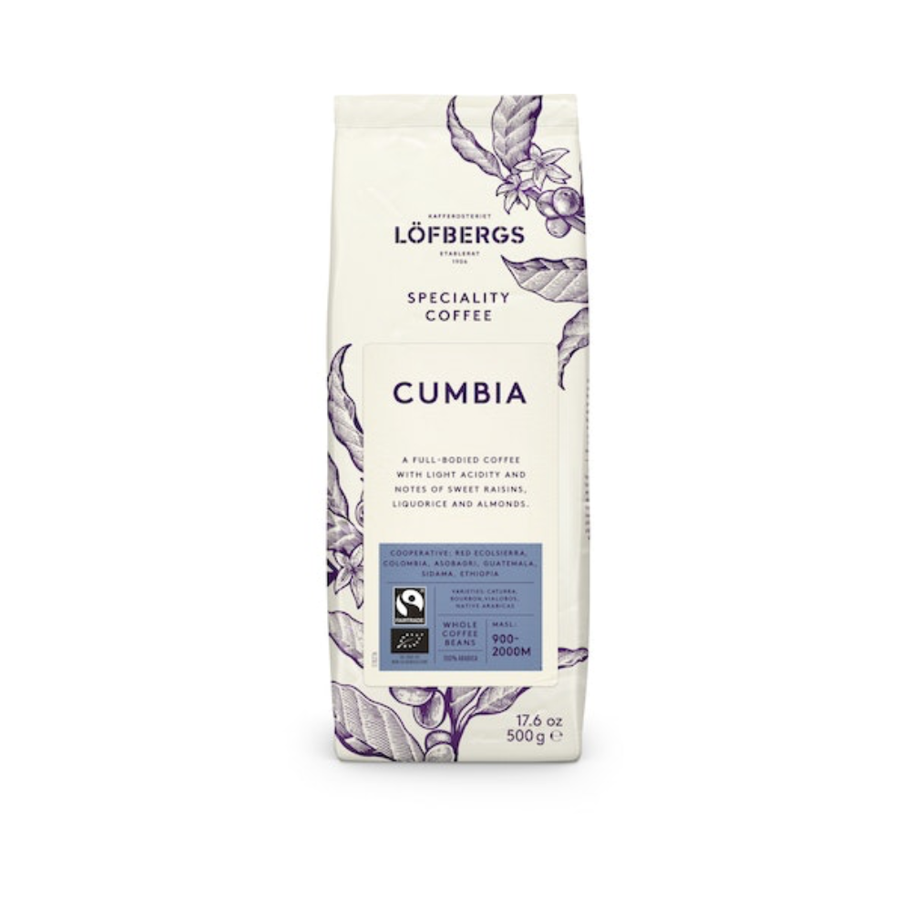 Löfbergs Cumbia papu (8x500g) RK luomu 4kg/LTK