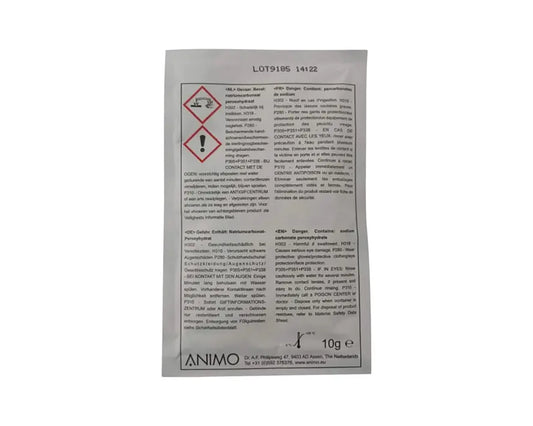 Pesujauhepussi automaatteihin (100x10g) 1ltk